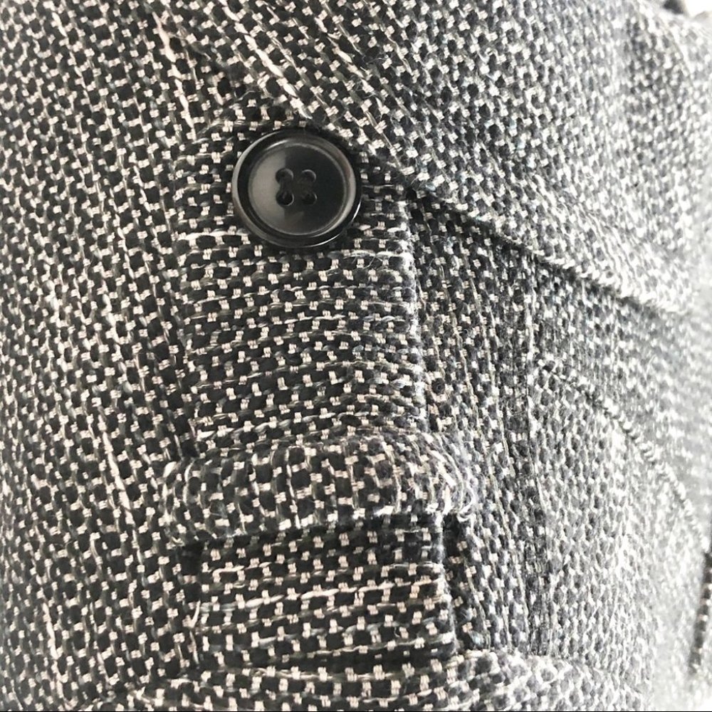 Halogen Tweed Cropped Blazer Jacket - image 4